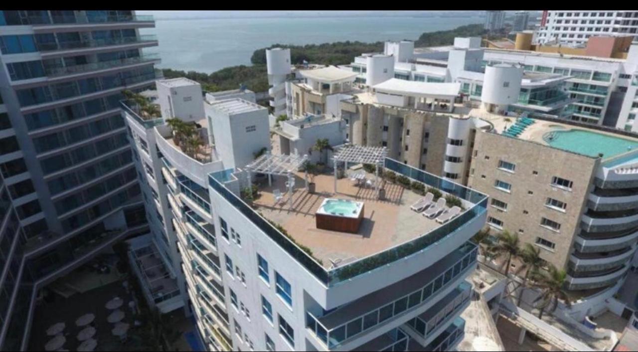 Cartagena Luxury Apartment, Sector Morros, Vista Y Salida Al Mar Edificio Sunshine מראה חיצוני תמונה