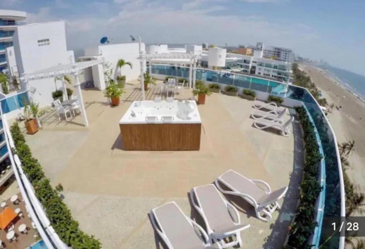 Cartagena Luxury Apartment, Sector Morros, Vista Y Salida Al Mar Edificio Sunshine מראה חיצוני תמונה