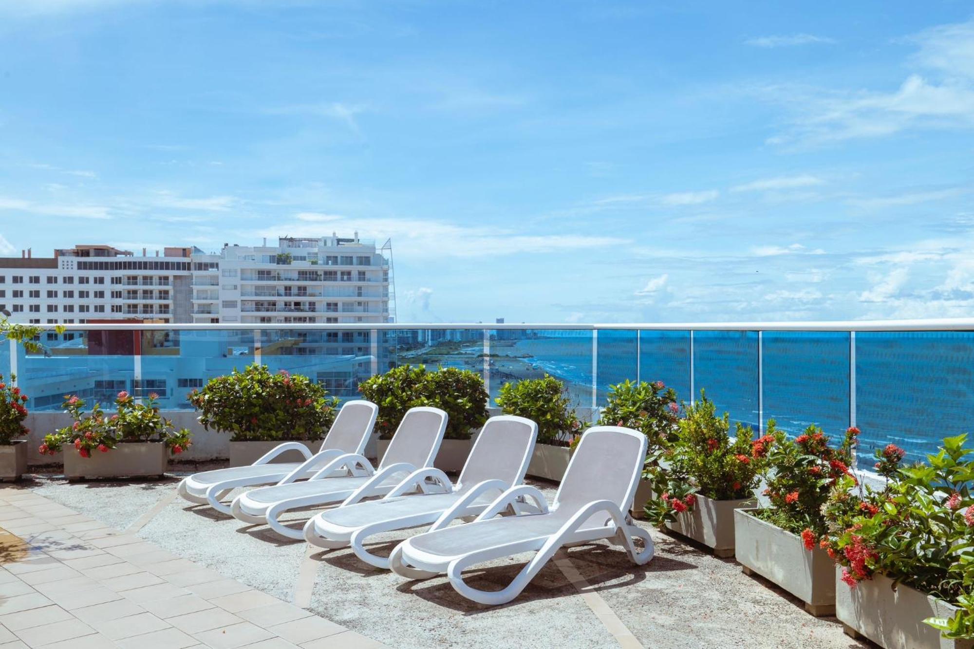 Cartagena Luxury Apartment, Sector Morros, Vista Y Salida Al Mar Edificio Sunshine מראה חיצוני תמונה