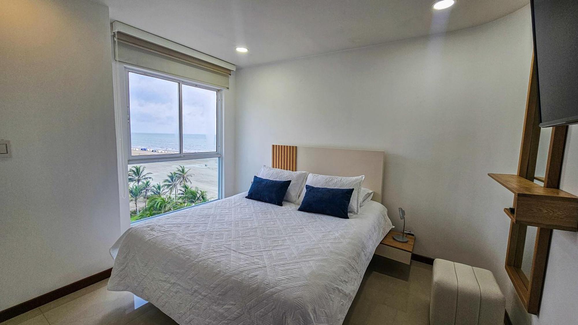 Cartagena Luxury Apartment, Sector Morros, Vista Y Salida Al Mar Edificio Sunshine מראה חיצוני תמונה